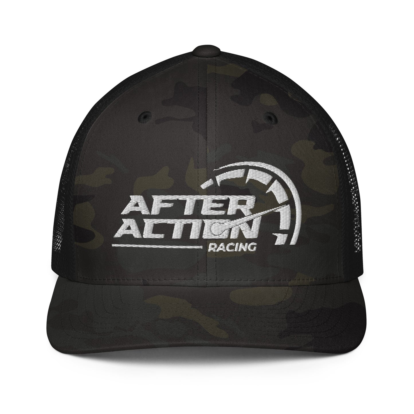 Closed-back trucker cap