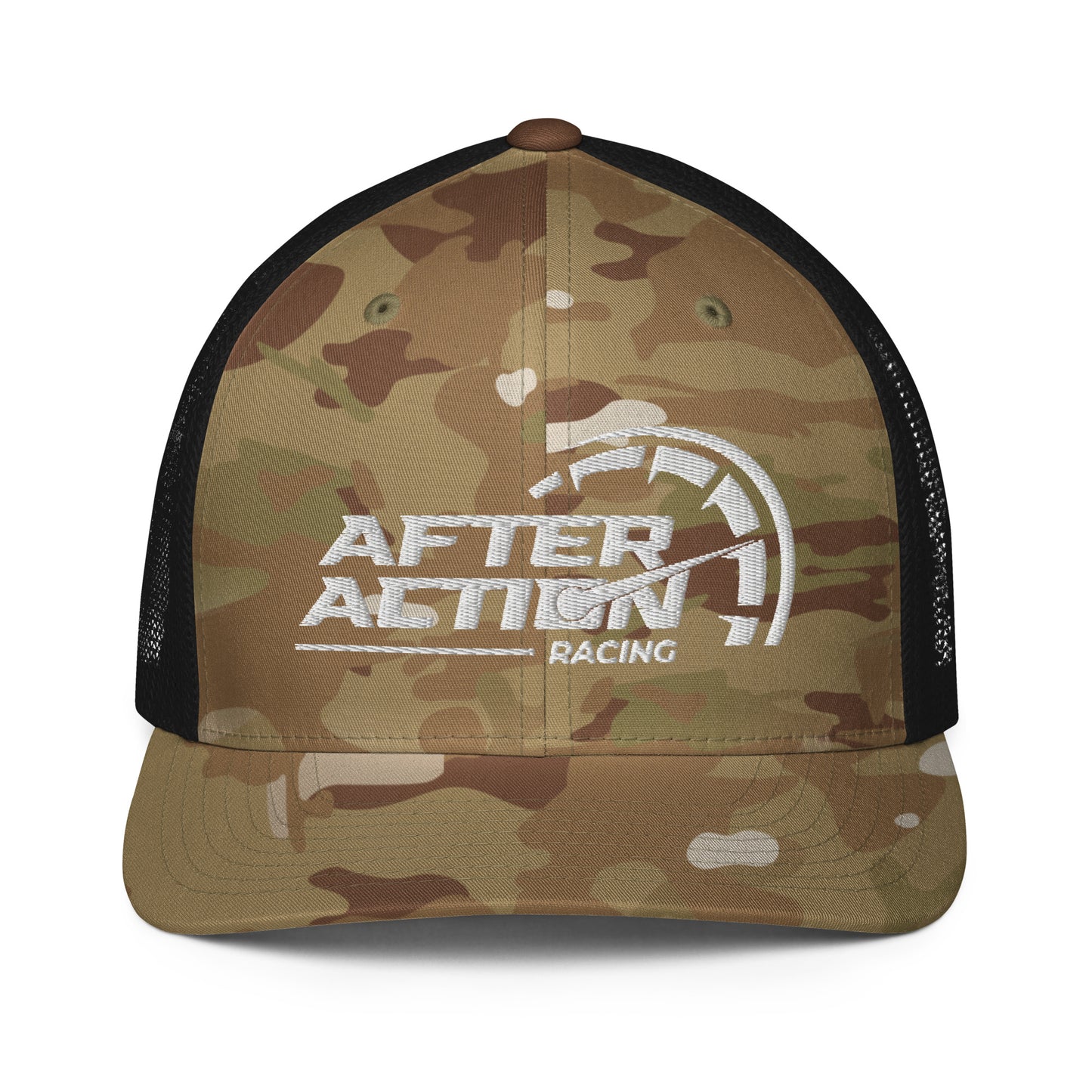 Closed-back trucker cap