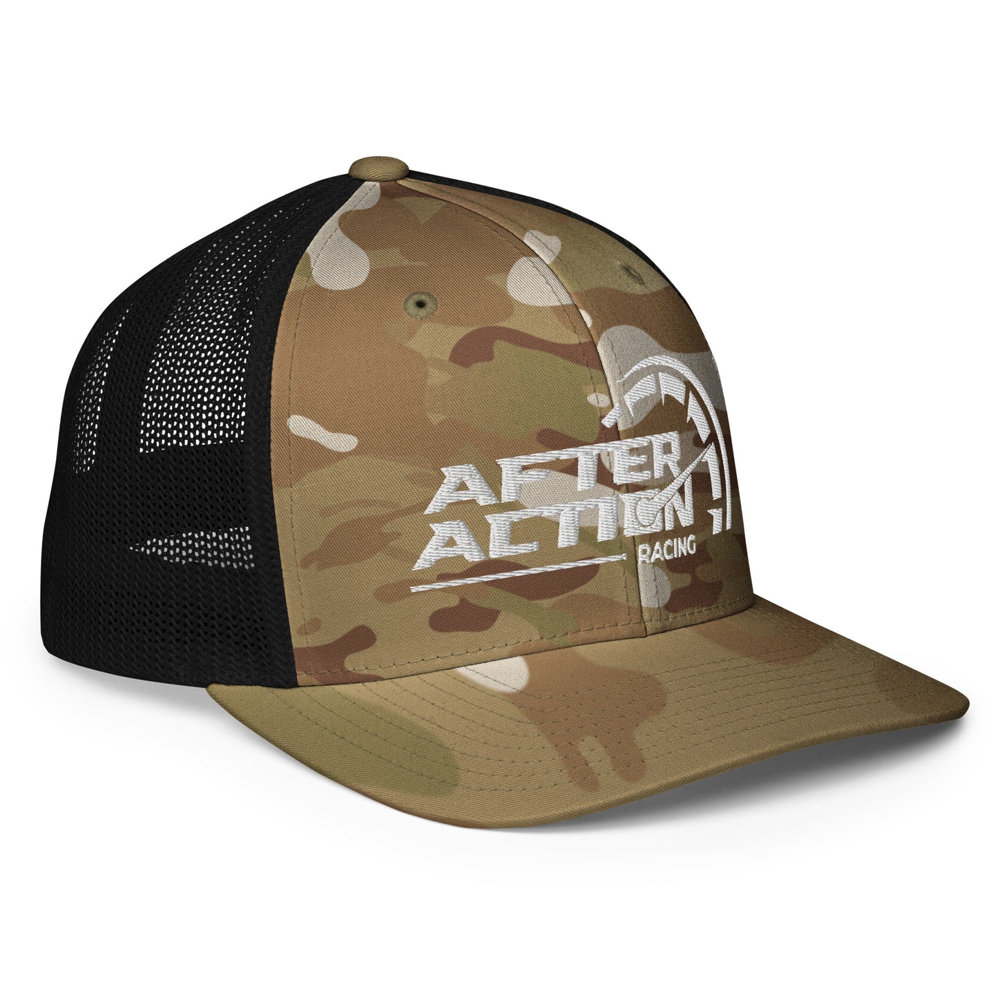 Closed-back trucker cap